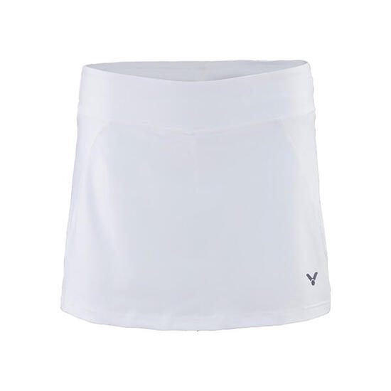 Damen - Badminton - Rock - Atmungsaktiv, integrierte Shorts - Victor 4188 - Weiß