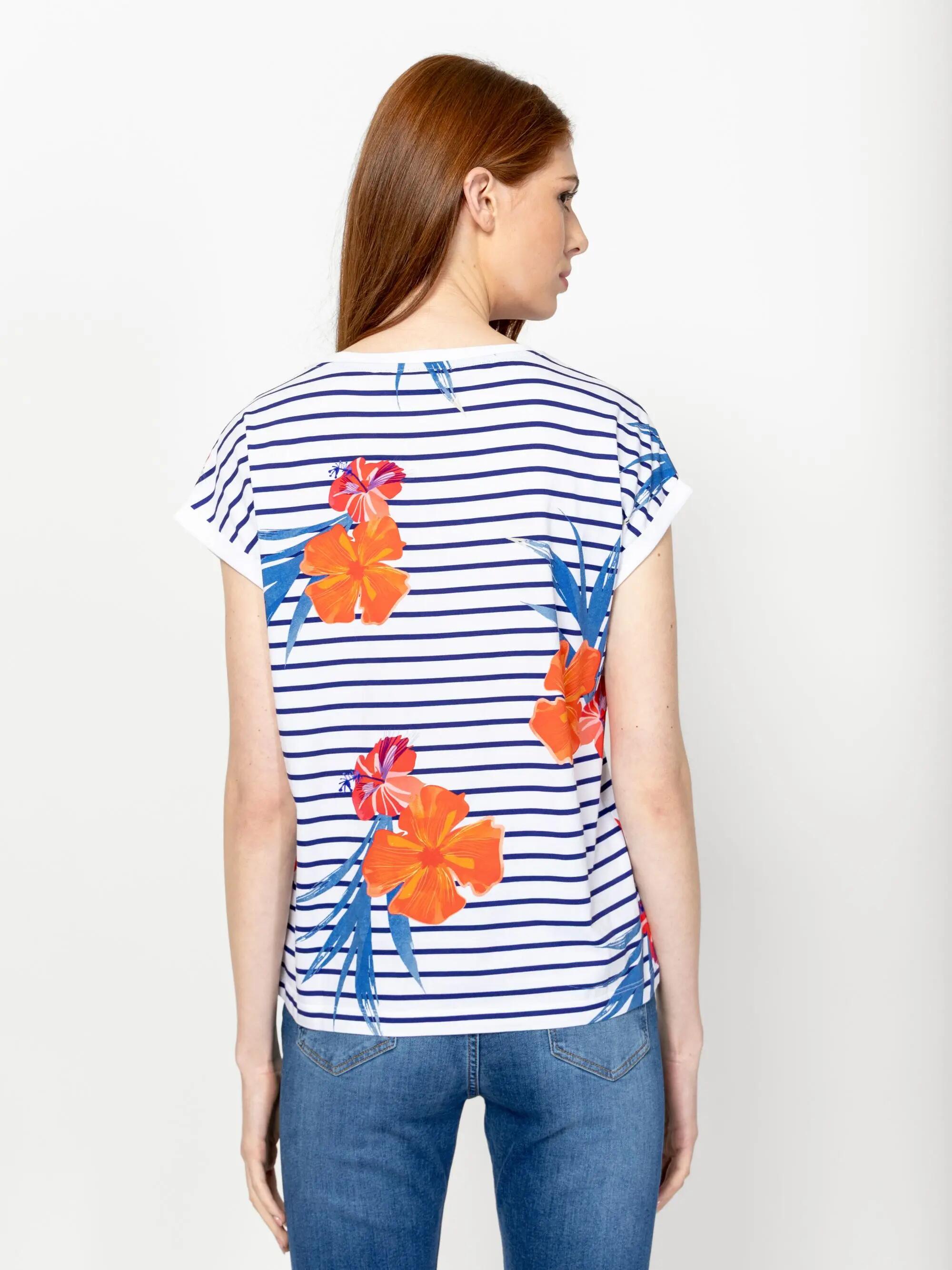 Tricou cu mânecă scurtă pentru femei MIMAYA 3/5