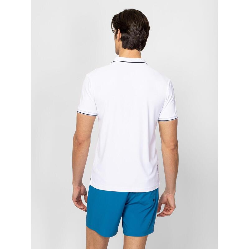 Tricou cu mânecă scurtă, cu guler, pentru bărbați DERMOS26