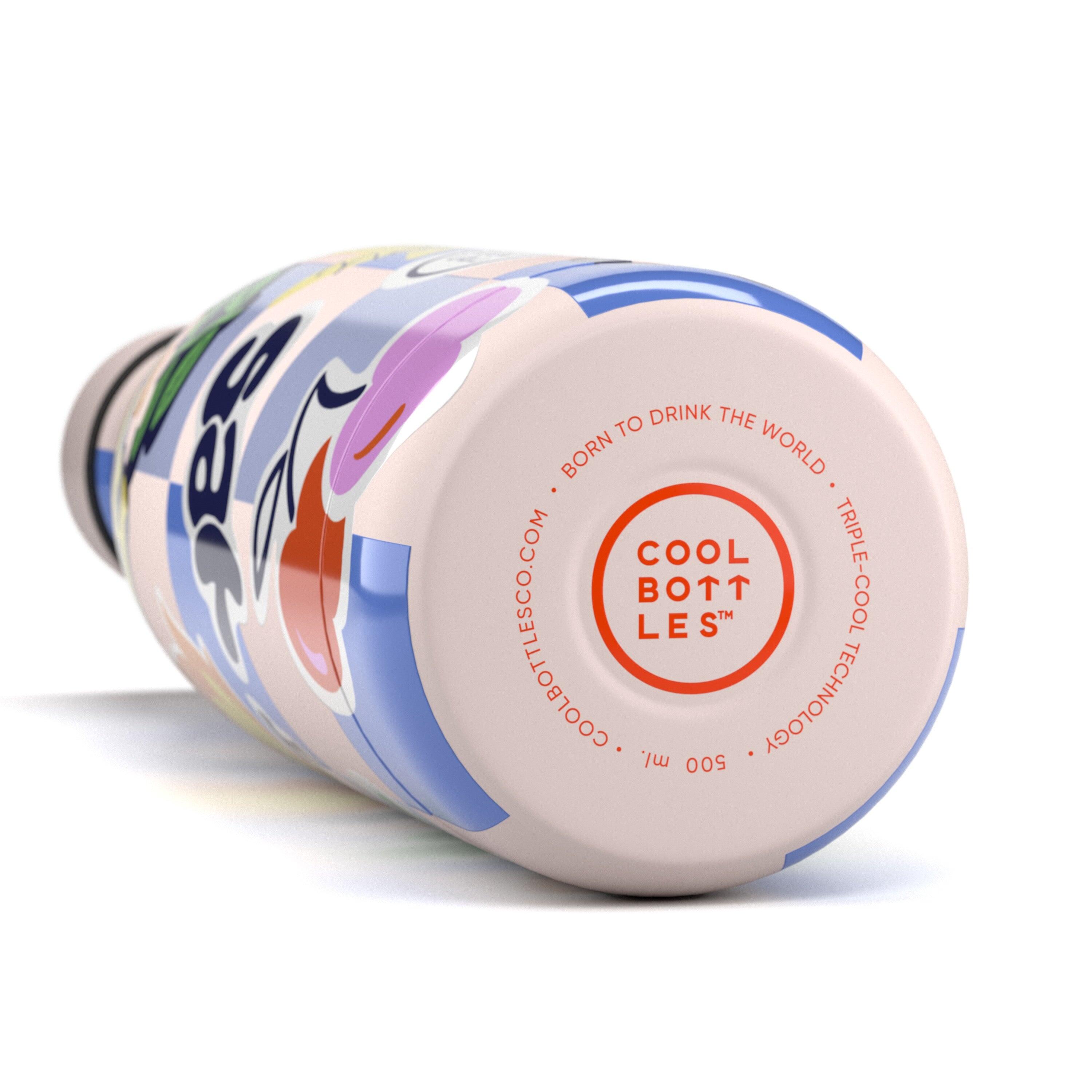 Botella Térmica Acero Inox. Cool Bottles. Con envío gratis. Sticker Fever 500ml 3/5