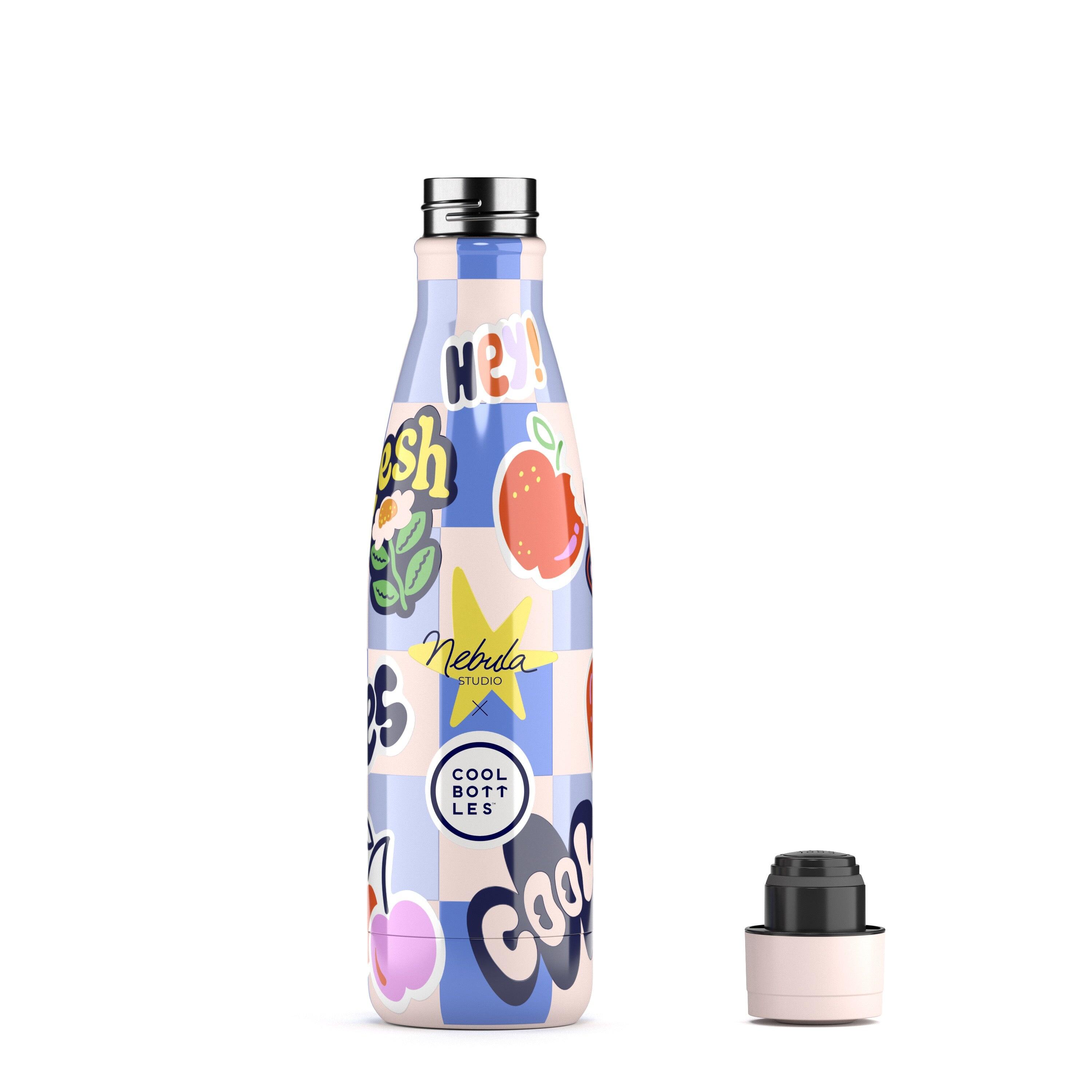 Botella Térmica Acero Inox. Cool Bottles. Con envío gratis. Sticker Fever 500ml 2/5
