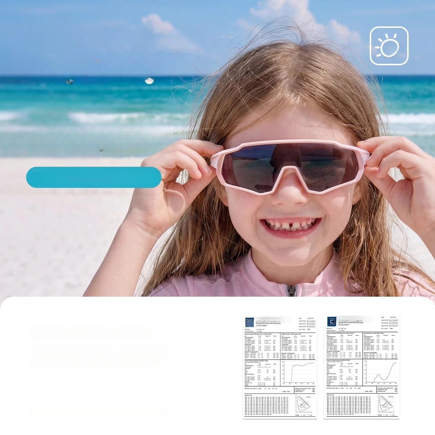 Lunettes de soleil confort pour enfant SP383 ROCKBROS 2/3