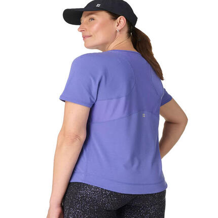 SWEATY BETTY Sweaty Betty Breathe Easy Mesh T-Shirt AURA BLAUW L