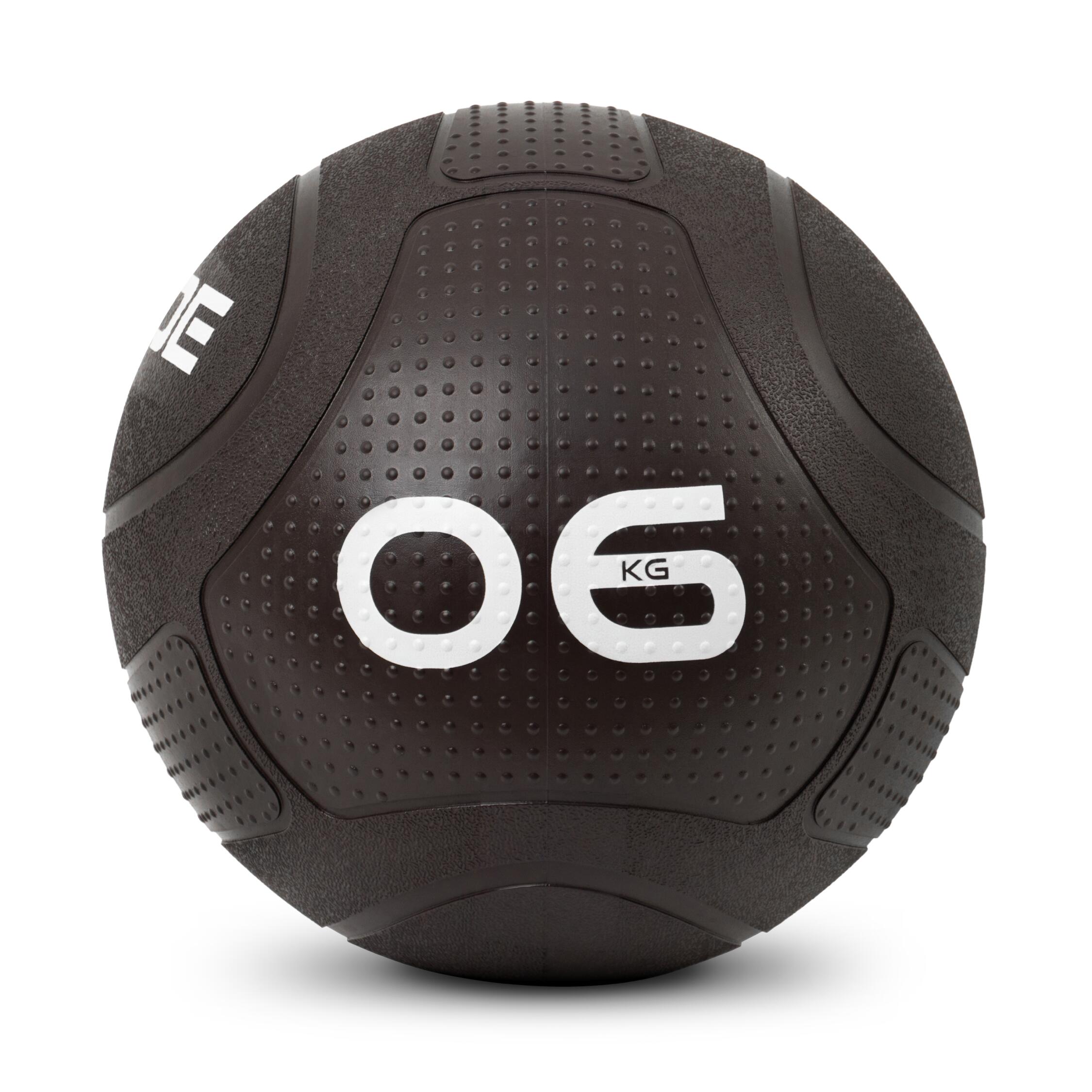 2-IN-1 6KG Medicine & Slam Ball DARK CHOCOLATE - IRONTEC