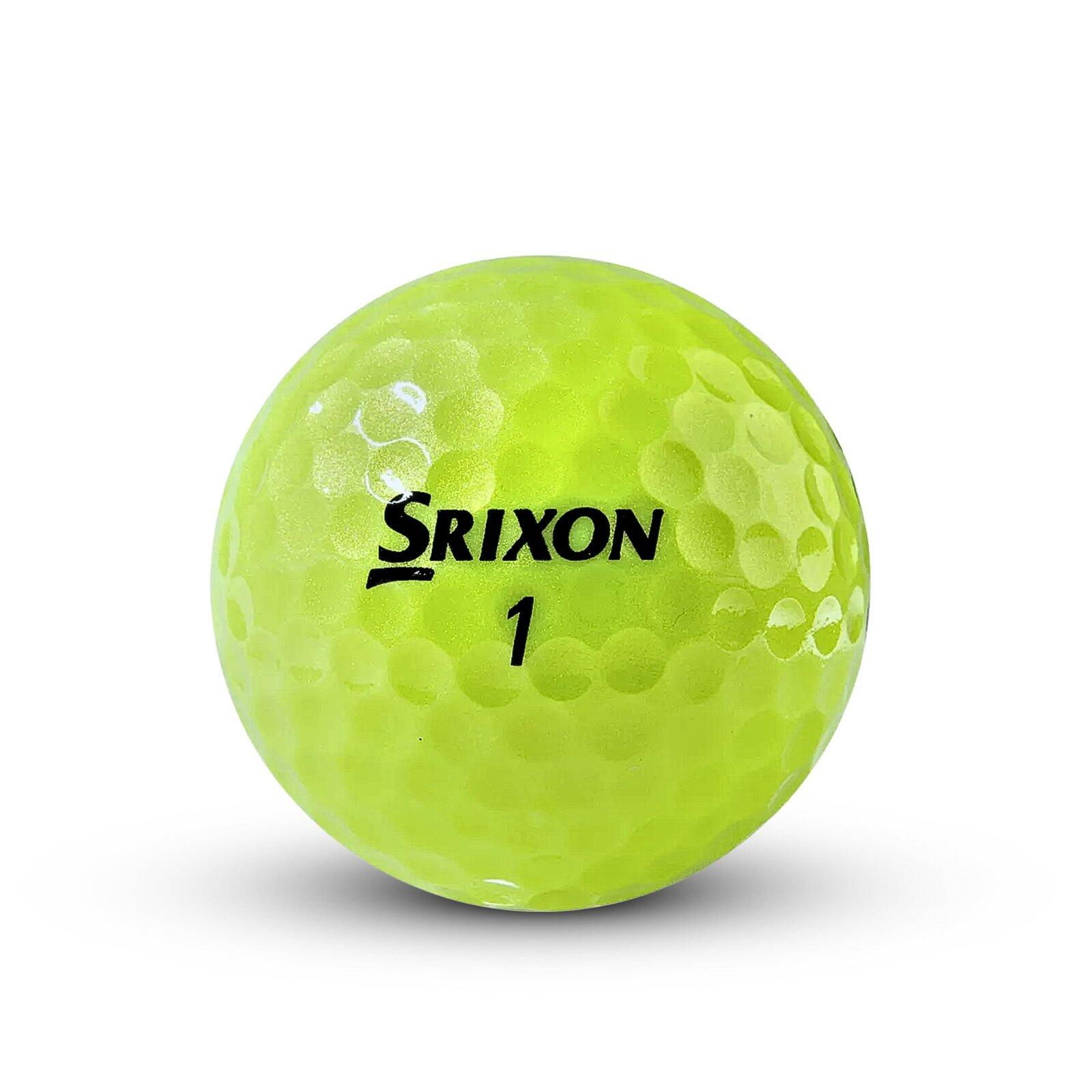 Segunda Vida - 25 Bolas de Golf Srixon Z Star Yellow -A- Excelente estado 2/3