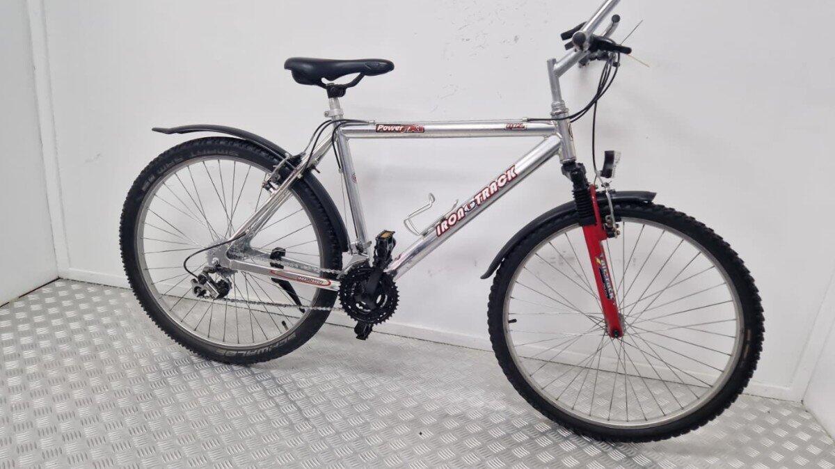 Power FXL kinderfiets 26" - gebruikt, 14 versnellingen, grijs 1/3