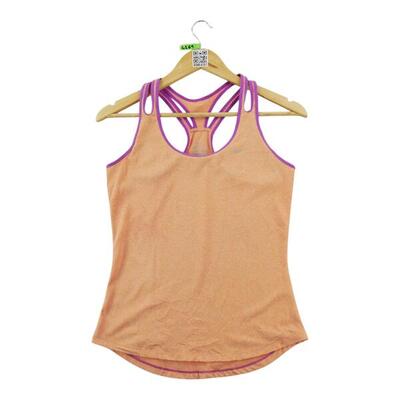 Tweedehands - dames dri-fit oranje tanktops - zeer goede staat