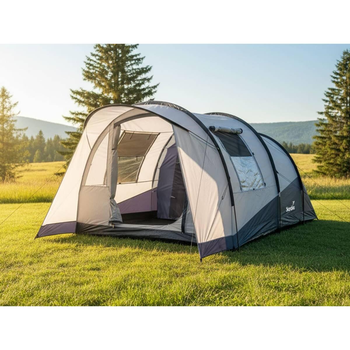 Tente tunnel Isken 3 Protect - 3 personnes - Sol cousu - Protection UV 2/7