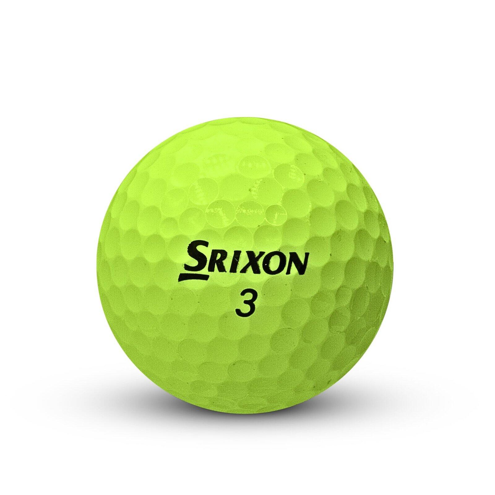 Segunda Vida - 25 Bolas de Golf Srixon AD333 Tour Yellow -A- Excelente estado 2/3