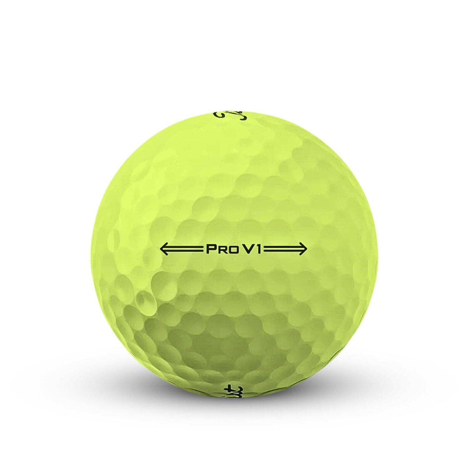 Segunda Vida - 25 Bolas de Golf Titleist Pro V1 Yellow -B- Muy buen estado 3/3