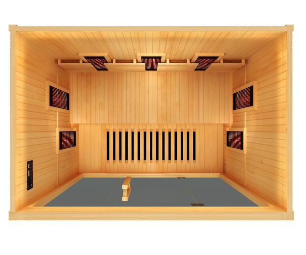 Sauna infrarojos interior Sense IR 3 plazas cabina panorámica 2675W 3/8