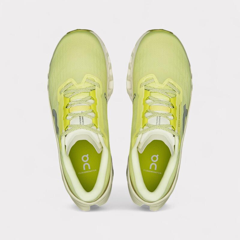 Pantofi alergare On Cloudmonster 3 W - amortizare maximă sosea - Limelight | Se…