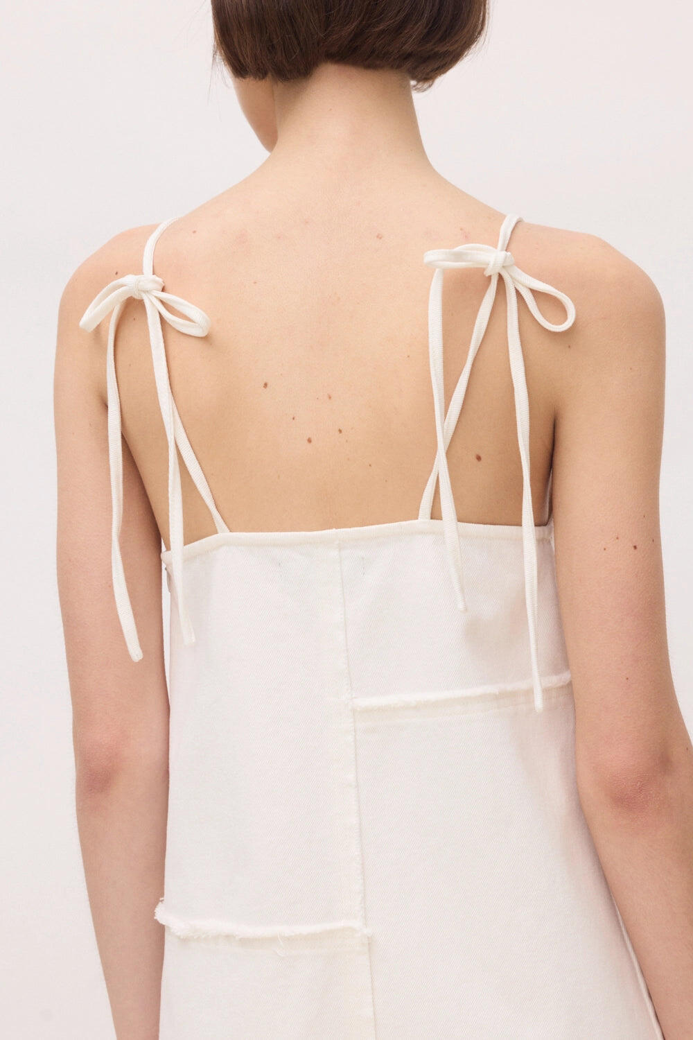 Vestido Corto Mujer Tear Blanco Roto 2/4