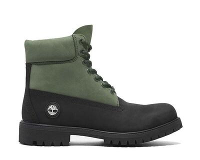 Timberland Premium Stivale Impermeabile 6 pollici con Lacci - Nero