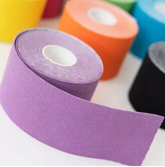 Rotolo Viola Pastello Nastro Taping Strapping Sportivo Kinesiologico 5/7