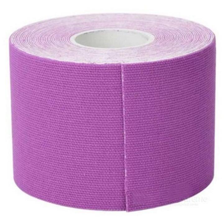 Rotolo Viola Pastello Nastro Taping Strapping Sportivo Kinesiologico 4/7