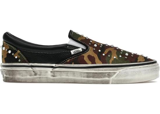 Vans LX Classic Slip-On 98 Pearlized Pack Camo Black