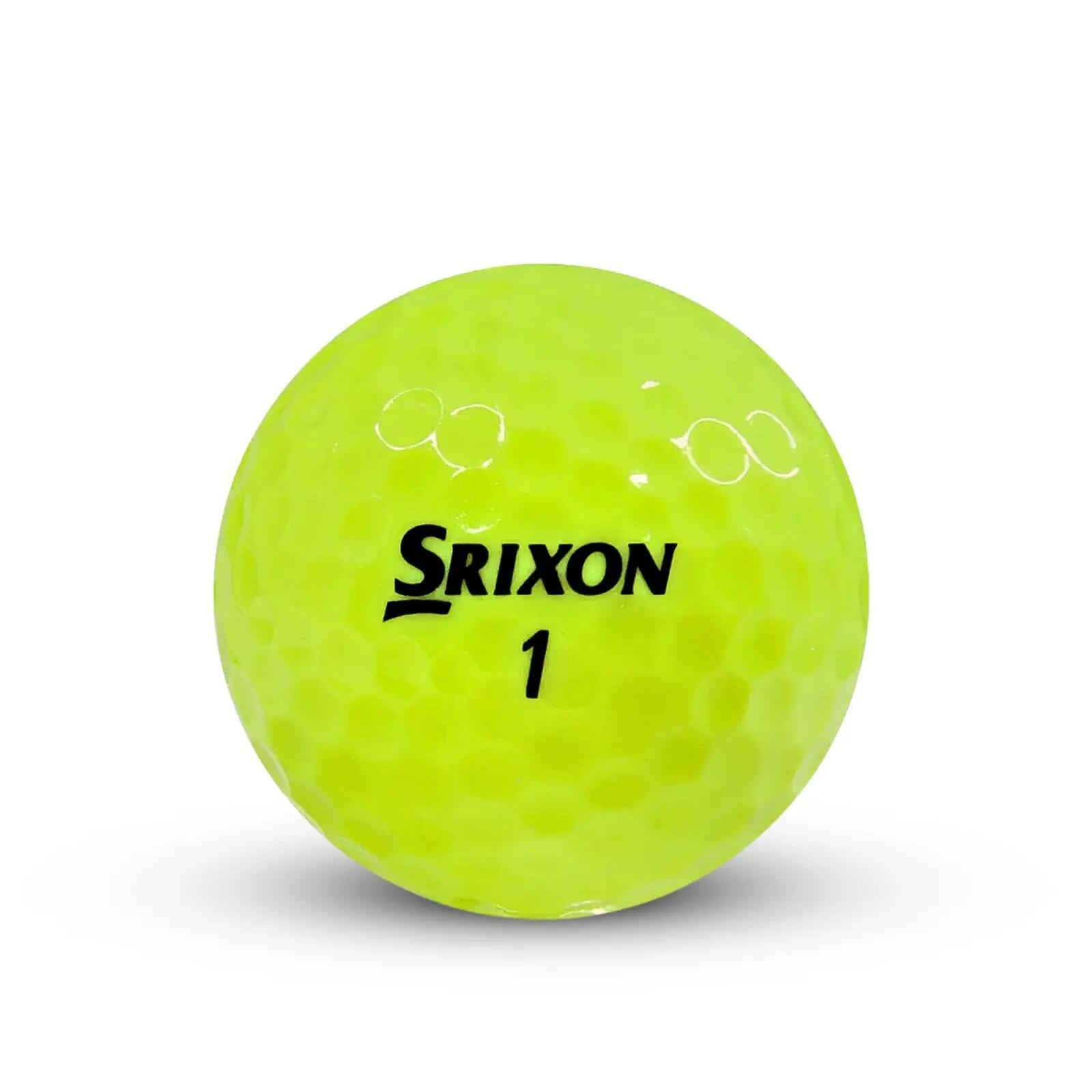 Segunda Vida - 25 Bolas de Golf Srixon Soft Feel Yellow -B- Muy buen estado 2/3