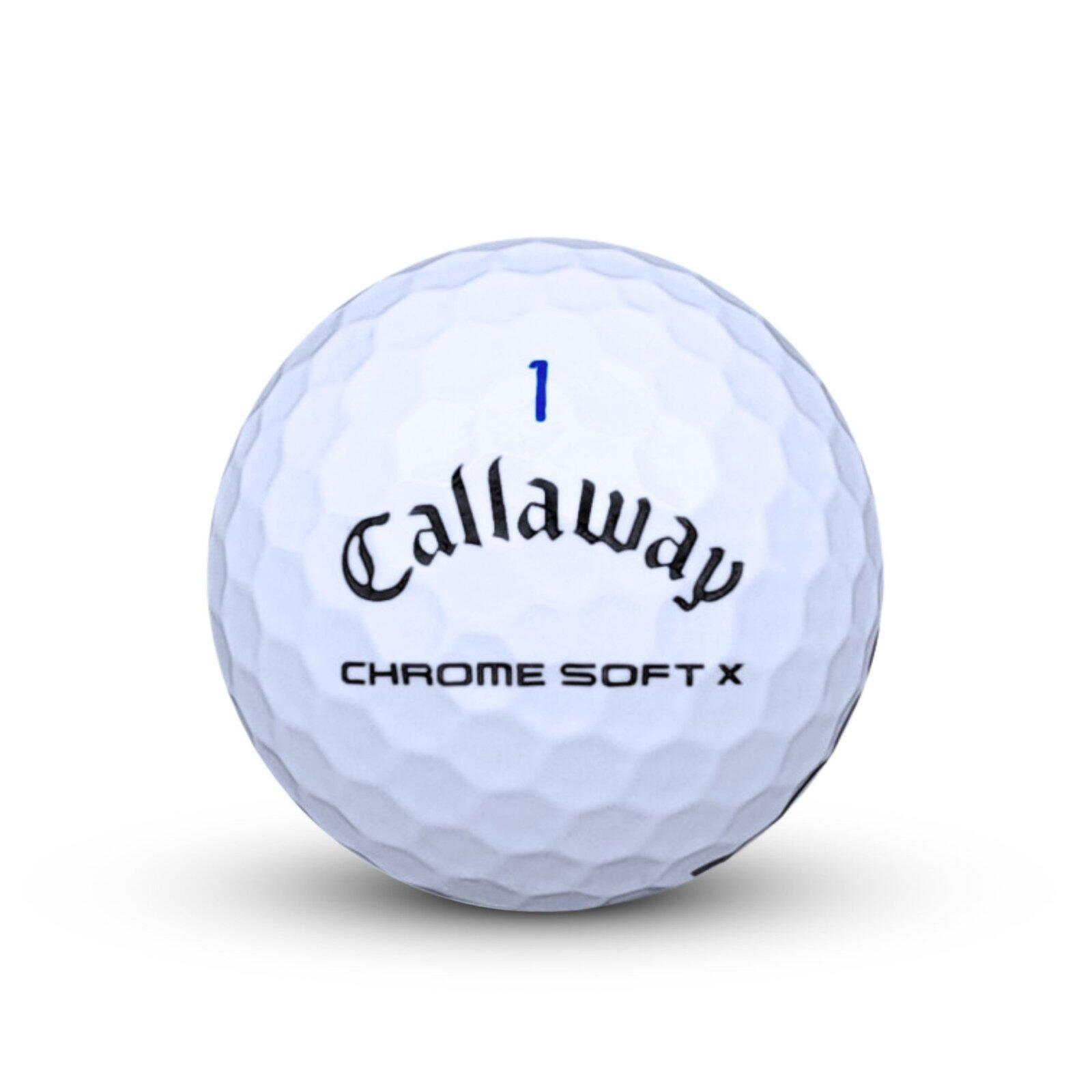 Segunda Vida - 25 Bolas de Golf Callaway Chrome Soft X Triple Track -B- 2/3