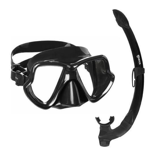 Combo Snorkeling Adulte Wahoo Neon Masque Tuba Fiji Semi-Dry Anti-Éclaboussures