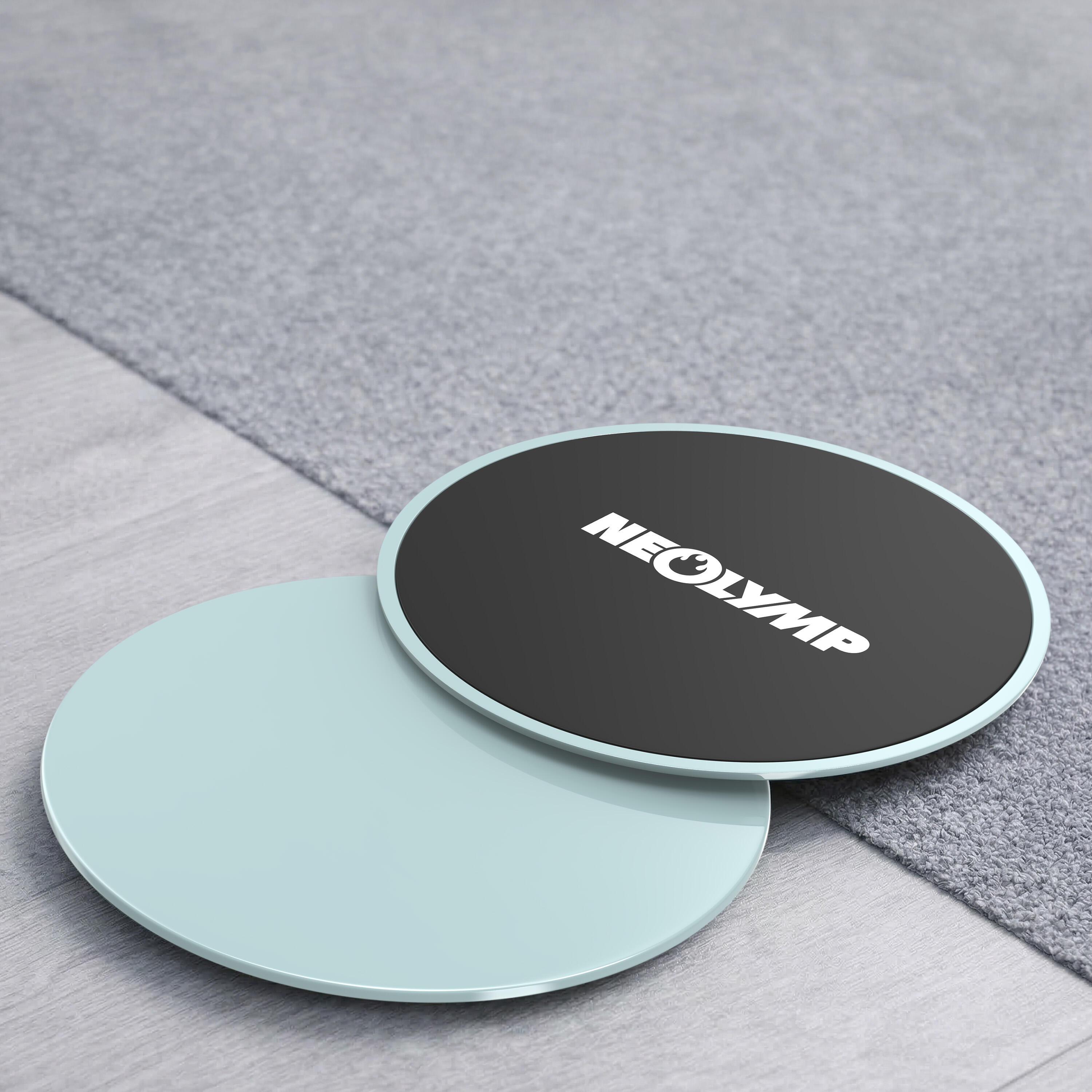 Pilates Slider Set mit doppelseitigen Gleitscheiben für Core und Ganzkörper 2/7
