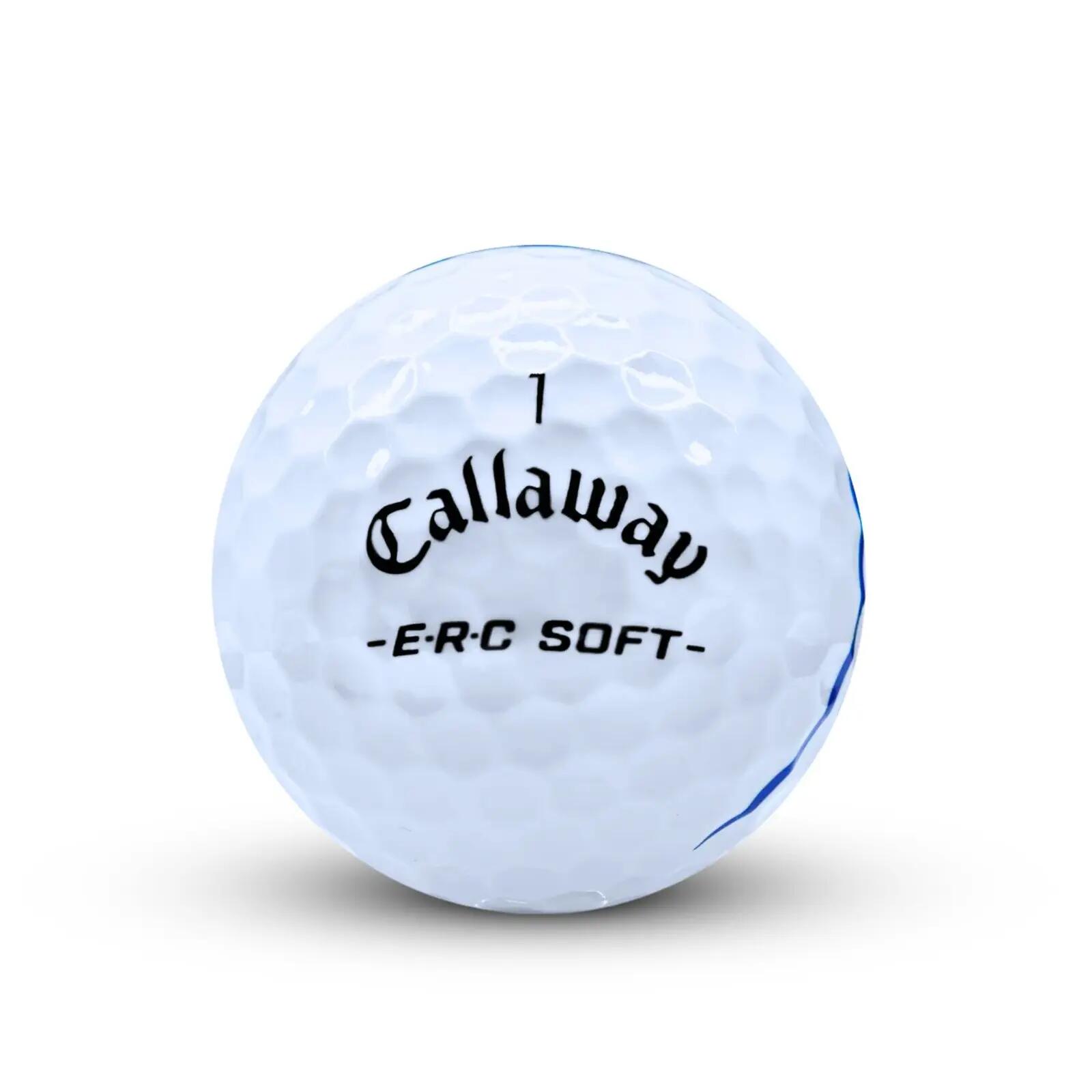 Segunda Vida - 25 Bolas de Golf Callaway Erc Soft -B- Muy buen estado 2/3