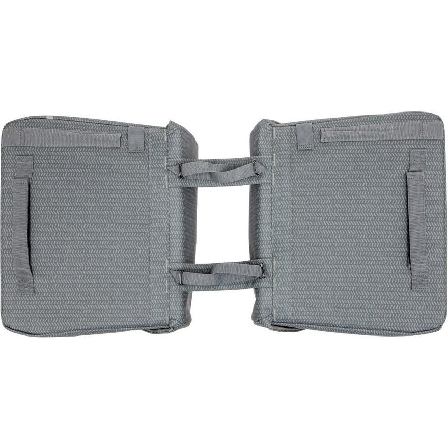 Borsa doppia Mondi Joy Double Nima, grigia 2/5