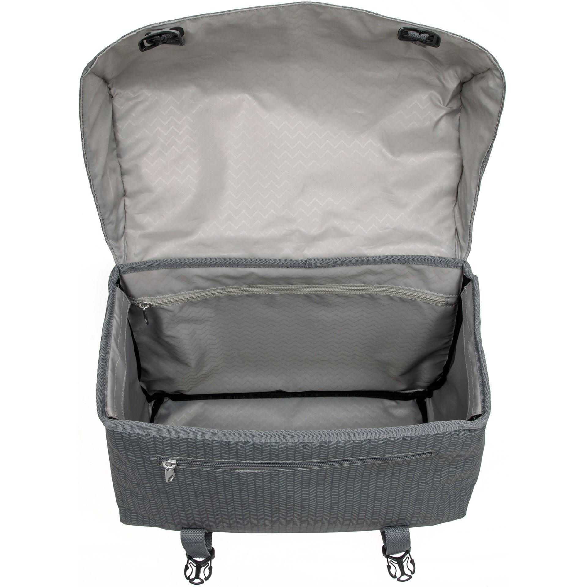 Borsa doppia Mondi Joy Double Nima, grigia 4/5