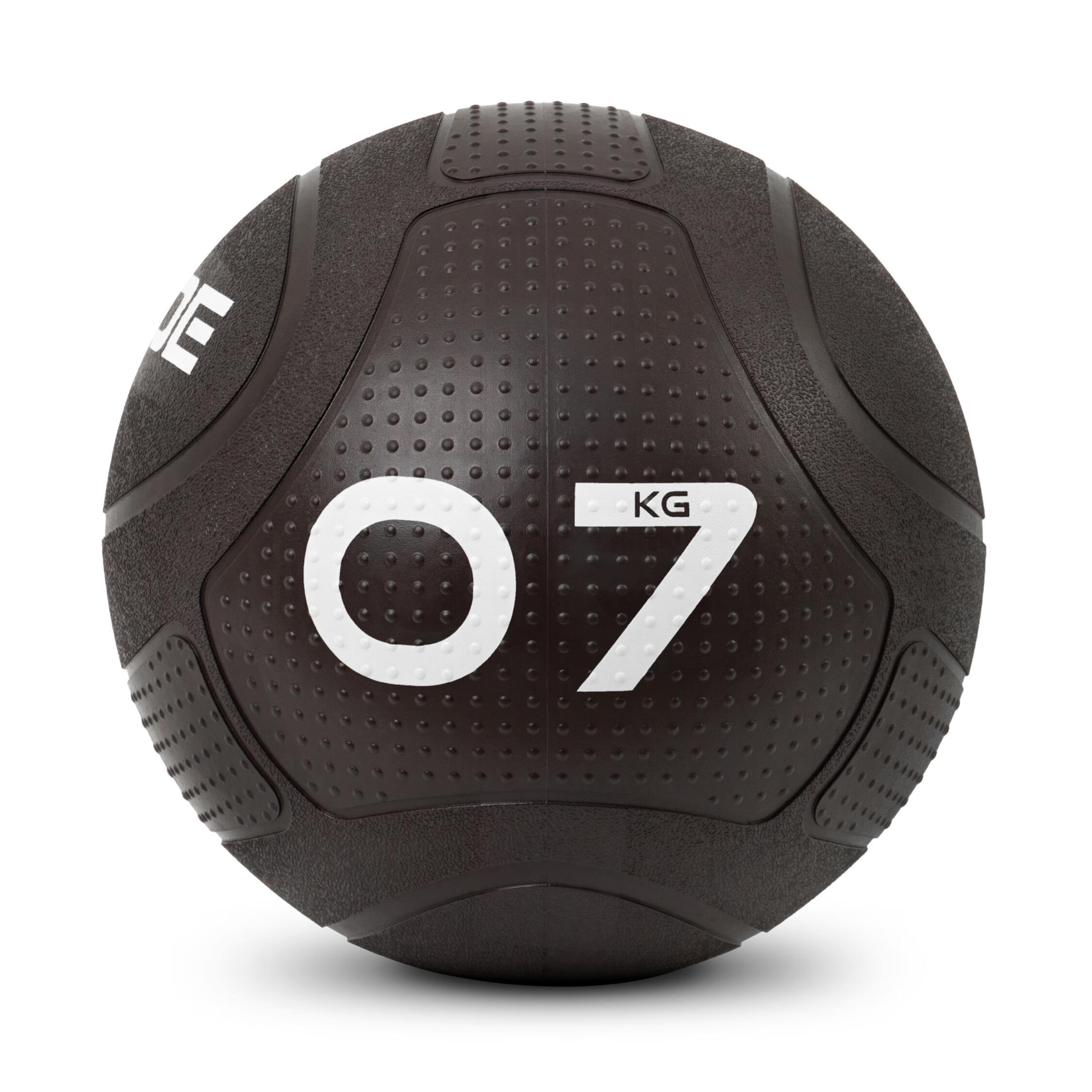 2-IN-1 7KG Medicine & Slam Ball DARK CHOCOLATE - IRONTEC