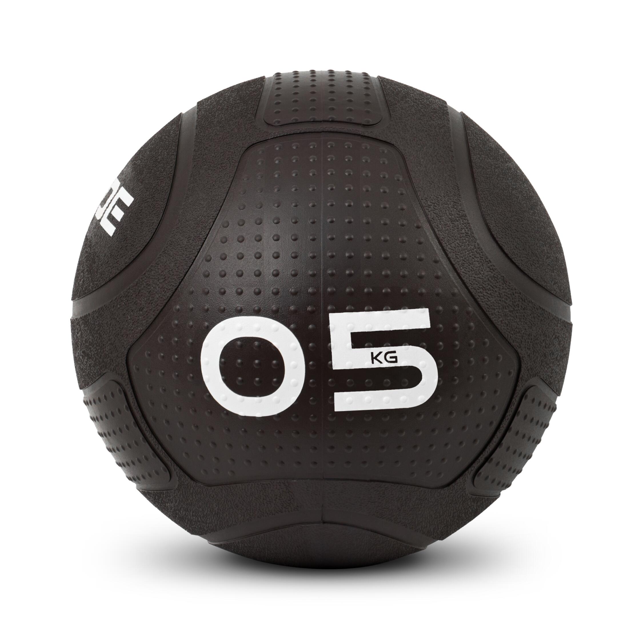 2-IN-1 5KG Medicine & Slam Ball DARK CHOCOLATE - IRONTEC