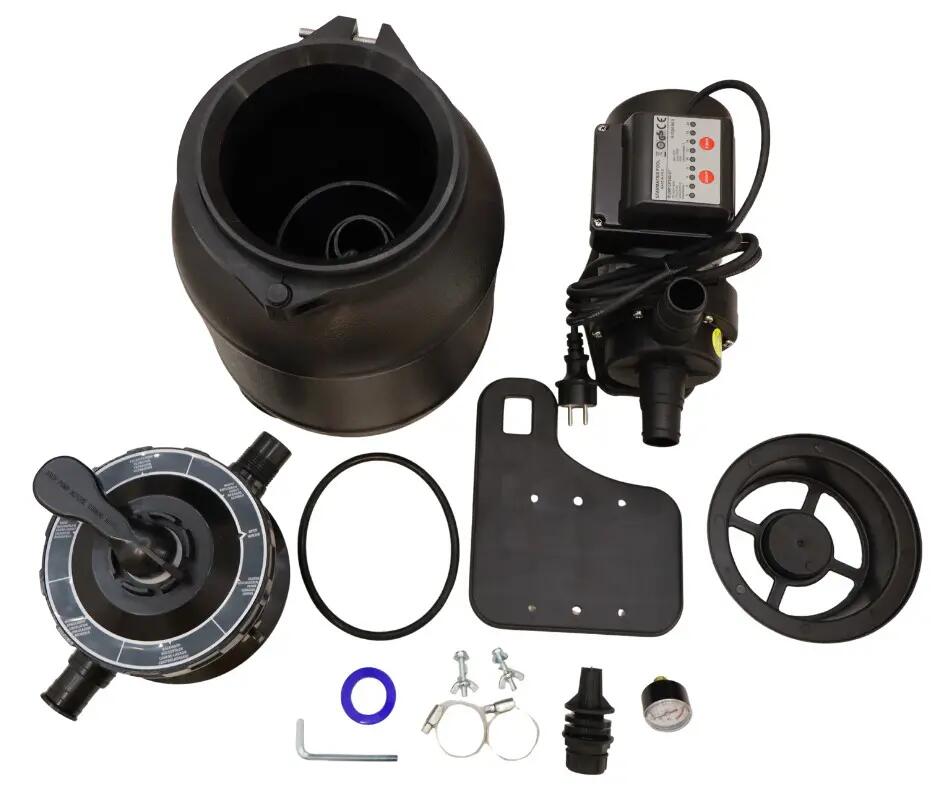 Super Black 200 Plus homokszűrős vízforgató időzítővel, 4 m3/óra 3/5