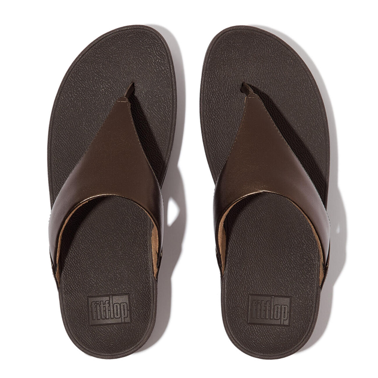Chanclas de mujer con punta de cuero FitFlop Lulu 5/7