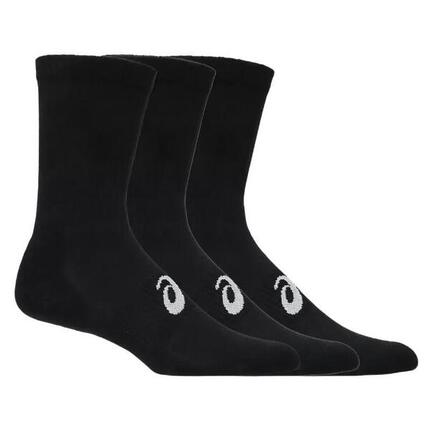 CHAUSSETTES MI-MOLLET LOGO AEG ASICS NOIR (3X)