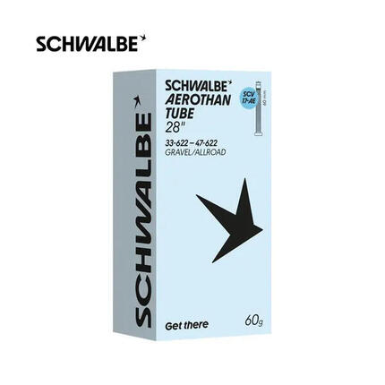 SCHWALBE Aerothan Schlauch 23/32-622 mit 60 mm Aluminiumventil