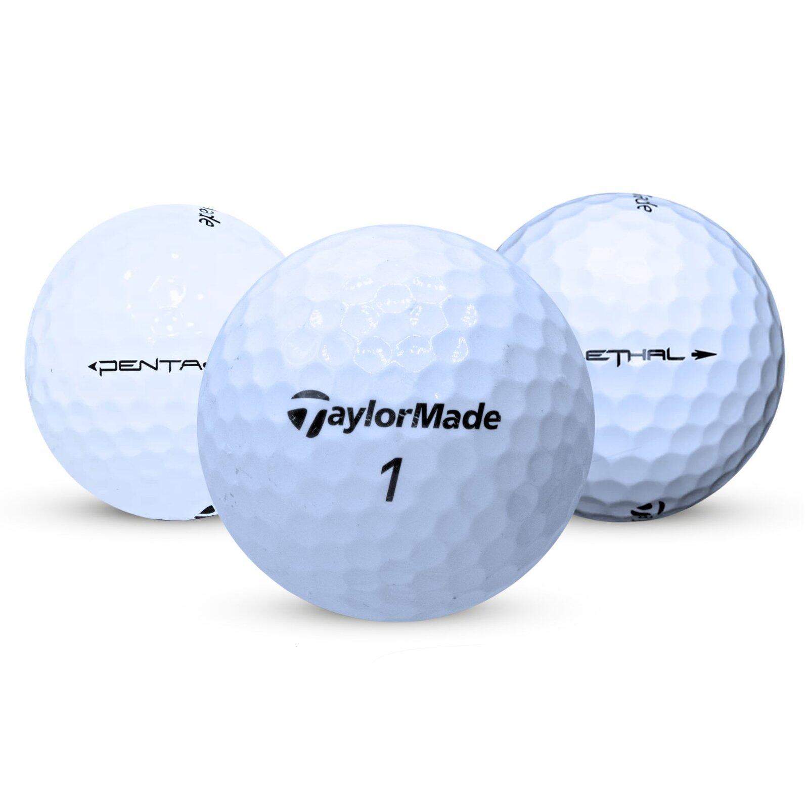 Segunda Vida - 25 Bolas de Golf Taylormade Penta / Lethal -B- Muy buen estado 3/3