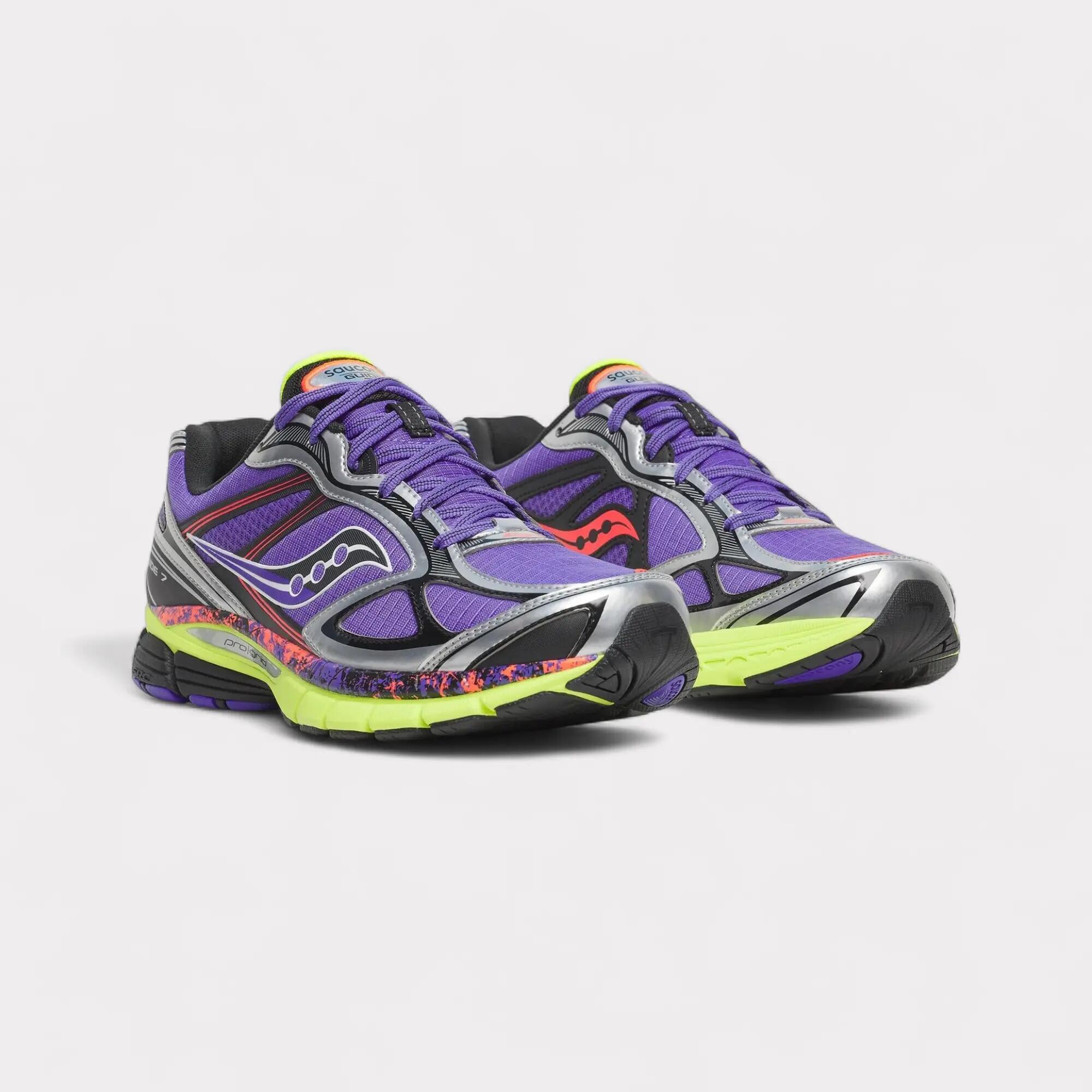 Saucony Progrid Guide 7 Hi Octane - Purple Citron 2/6