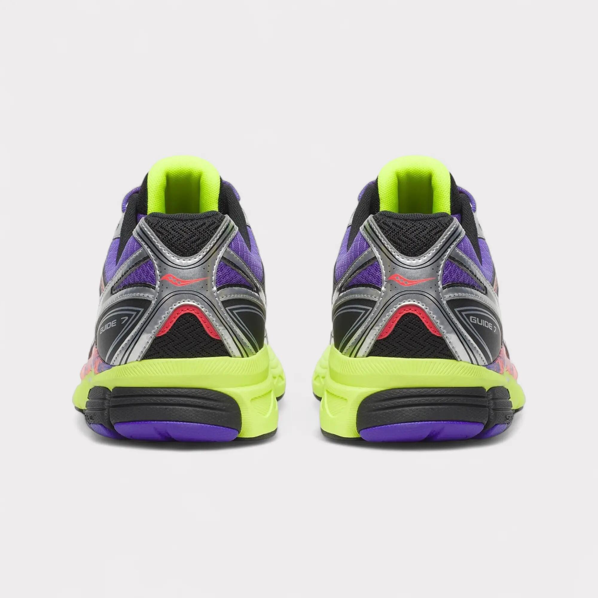 Saucony Progrid Guide 7 Hi Octane - Purple Citron 5/6
