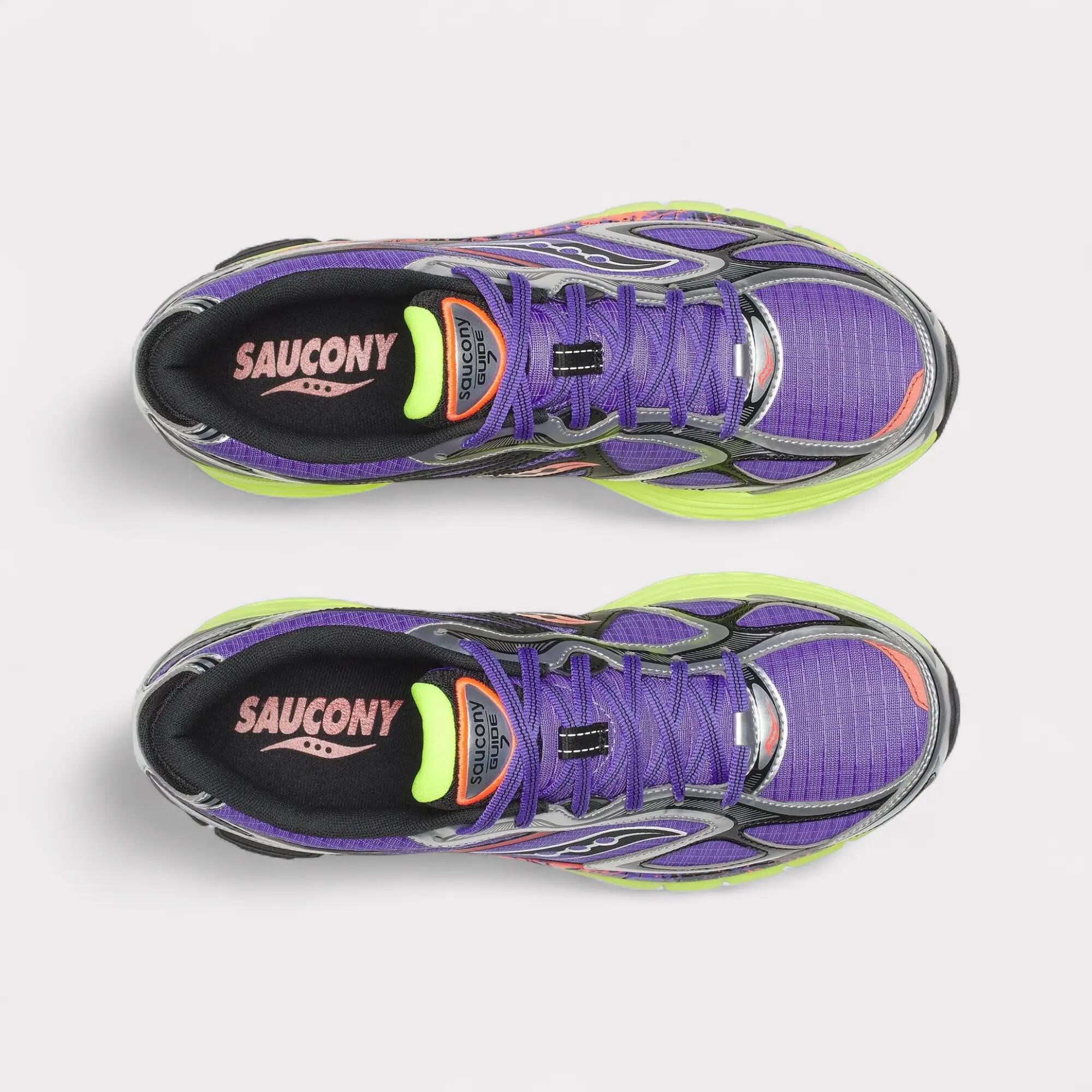 Saucony Progrid Guide 7 Hi Octane - Purple Citron 4/6