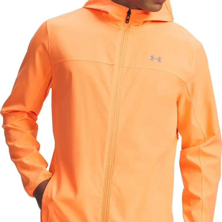 Under Armour Velociti Pro Storm Men's Waterproof Jacket (Orange)