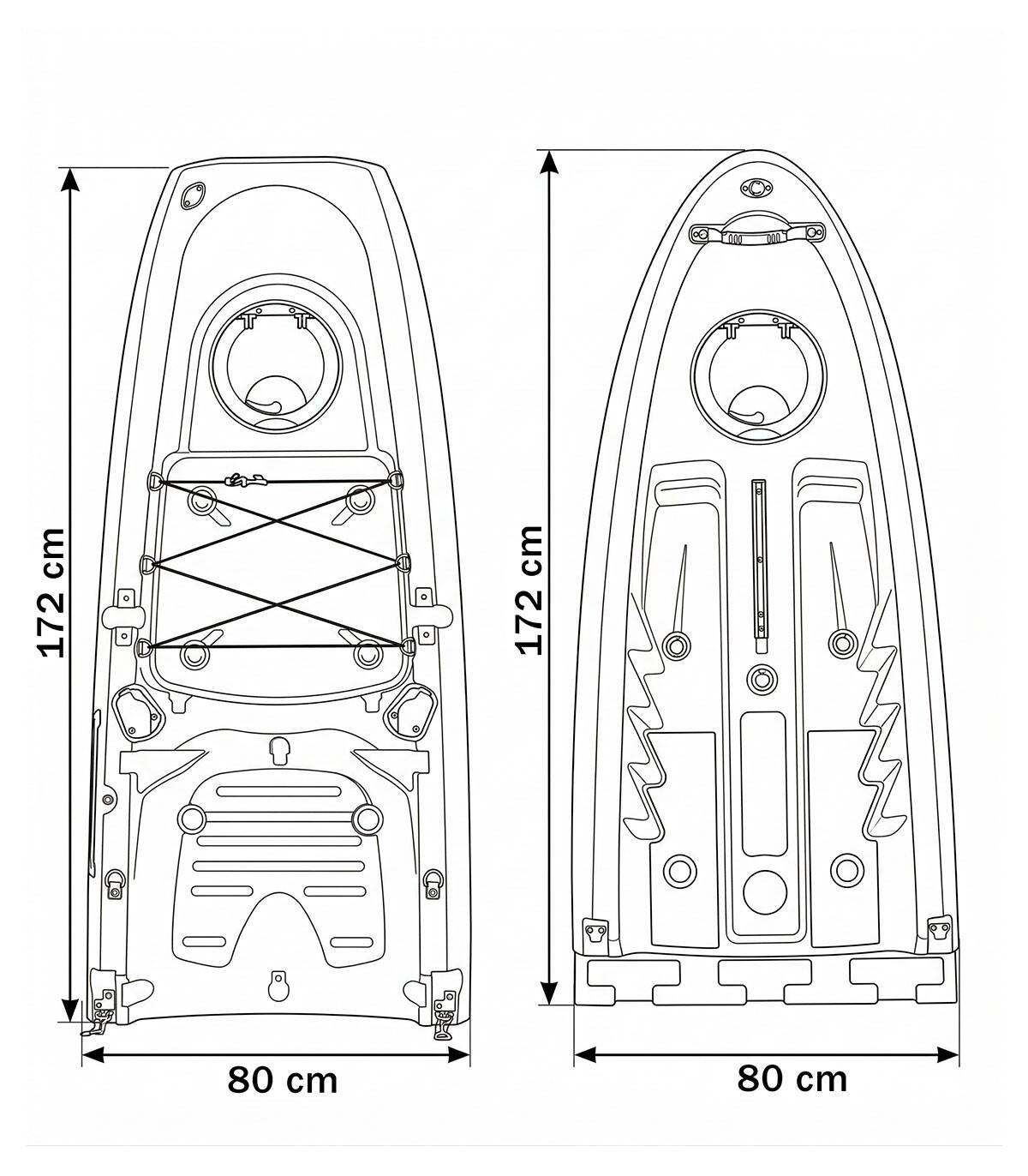 Falco Combo 11 Kayak Modular Kol Outdoor 6/7