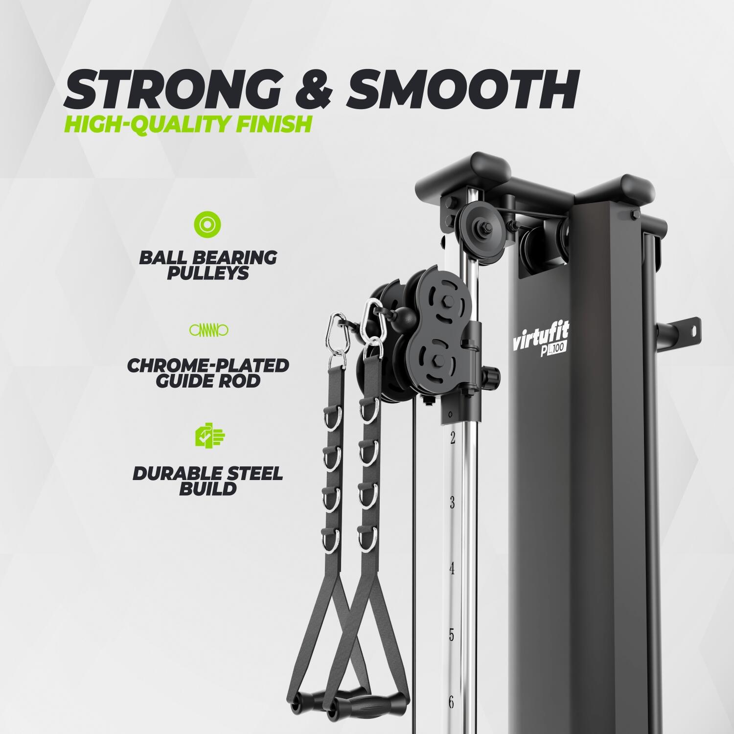 PL100 Single Pulley Station - Kabelstation - 75 kg 5/7