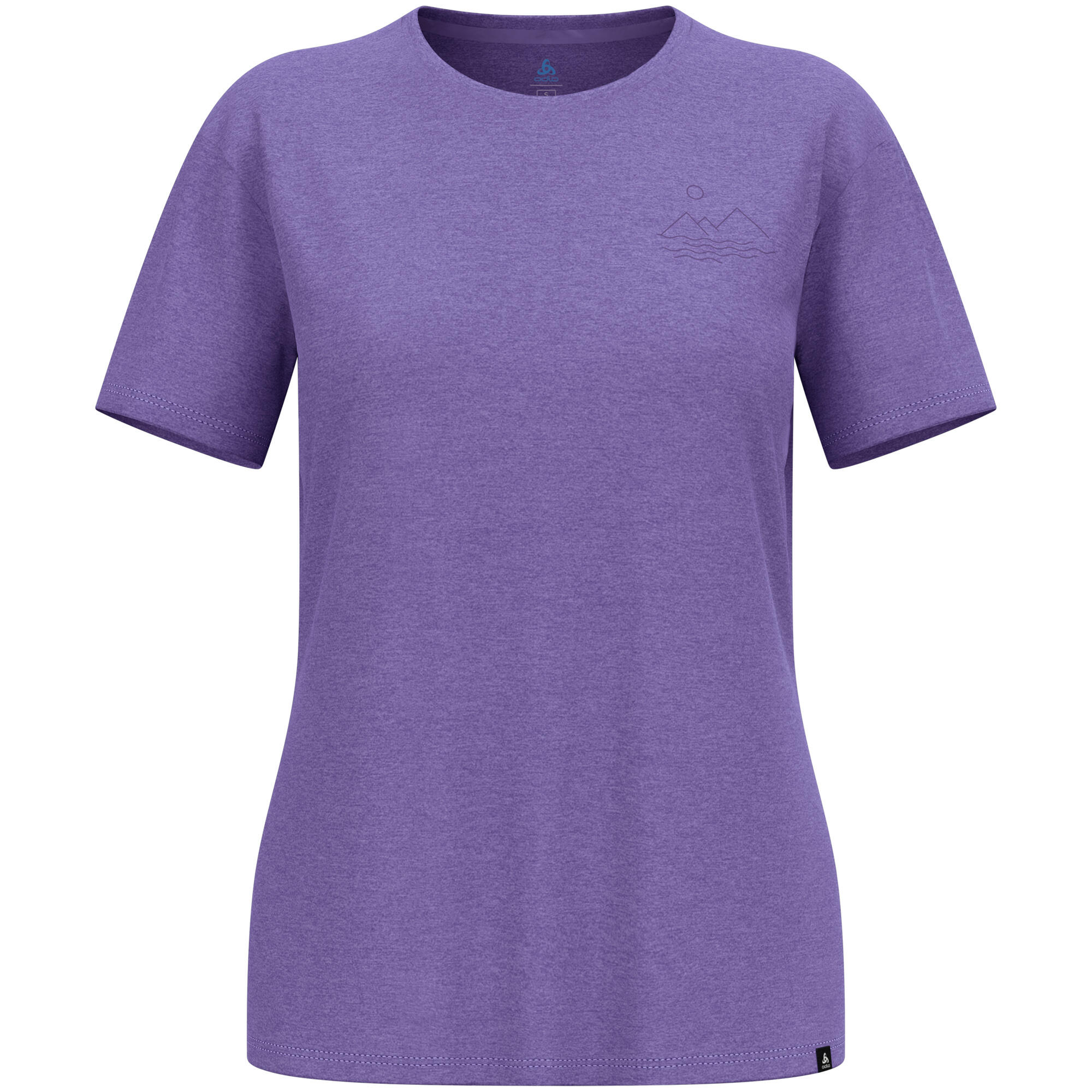 Koszulka damska Odlo ASCENT SUN. SEA. MOUNTAINS. T-shirt crew neck s/s 5/6