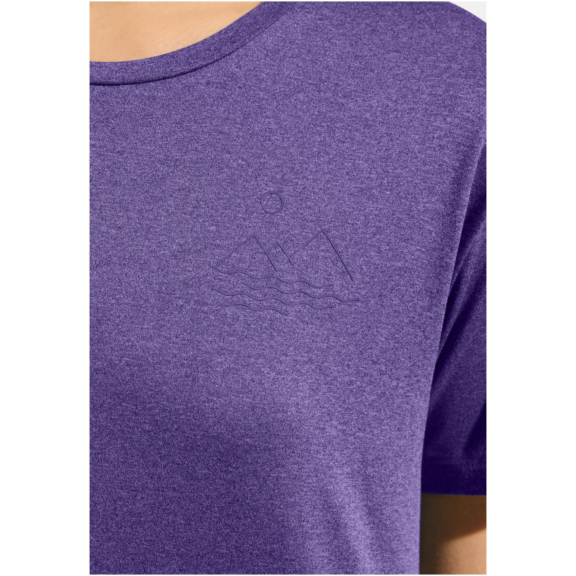 Koszulka damska Odlo ASCENT SUN. SEA. MOUNTAINS. T-shirt crew neck s/s 4/6