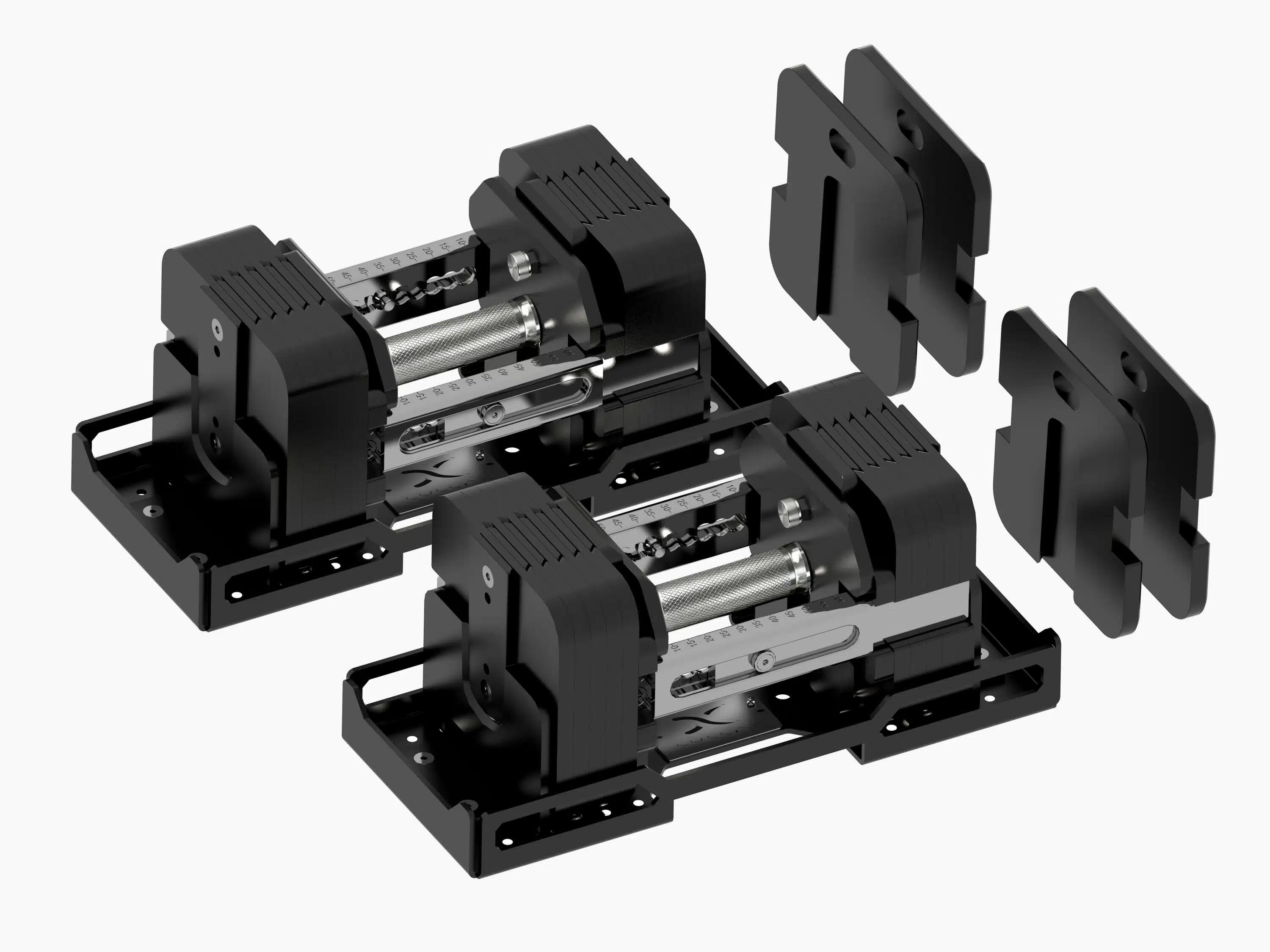2x60 KG - Mancuernas Ajustables ONIX PRO 60 2/4