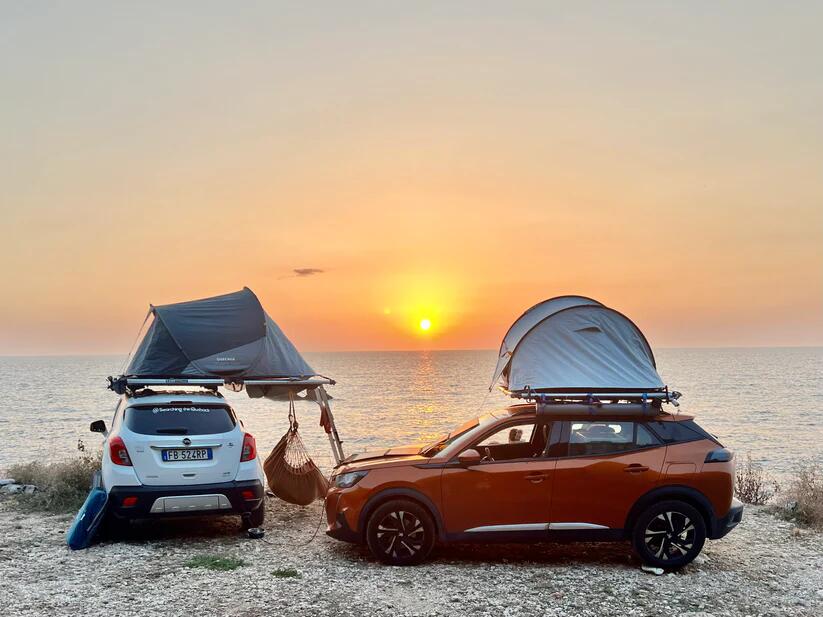 CampUp Karma + Barre Shanti + Porta Kayak – Bundle Kayak, Surf e Campeggio 2/4