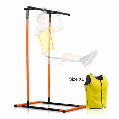 Pack pull-upstation met trainingsgids en saunavest innovagoods