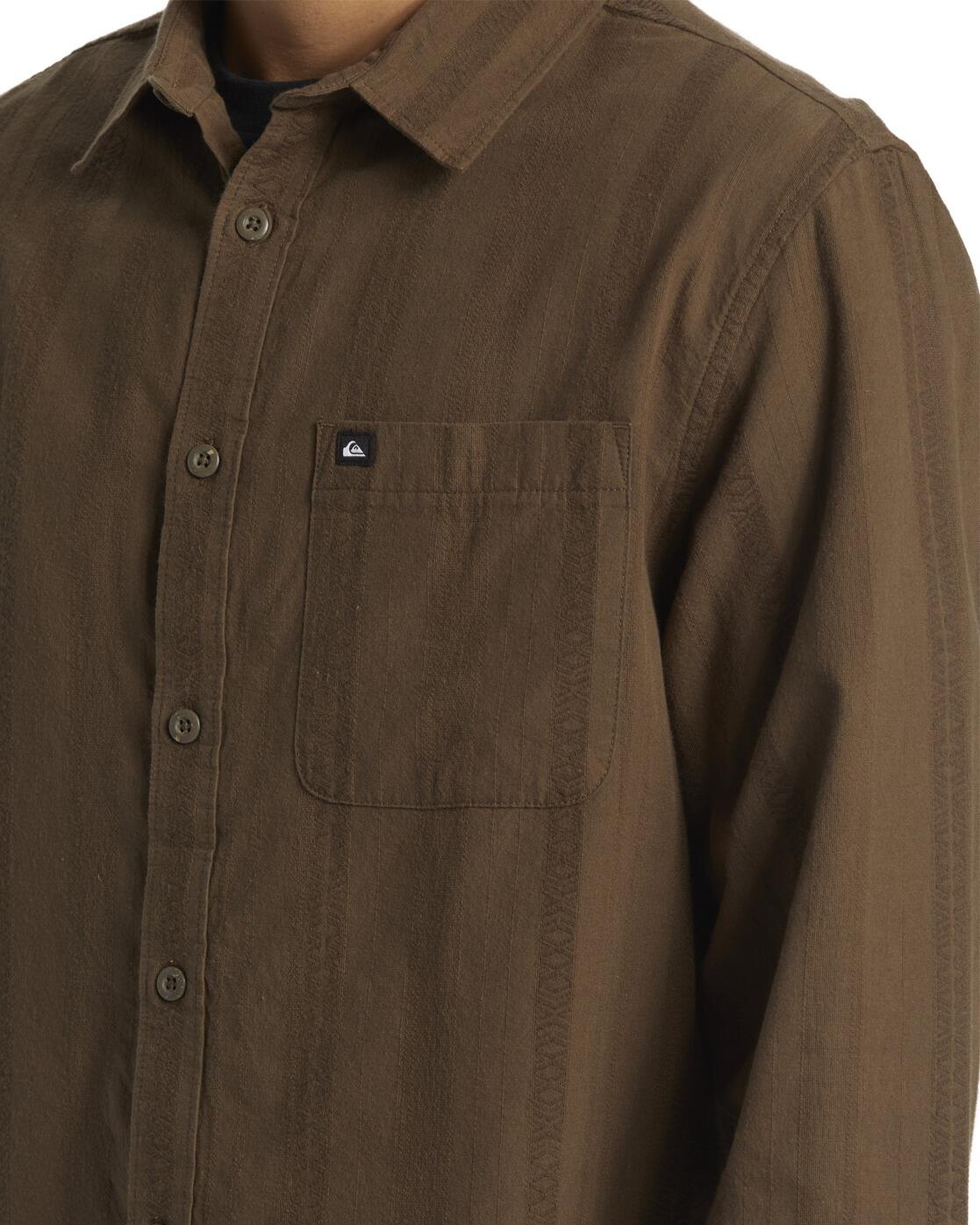 Chemise à manches longues WAVERLY Marron Homme 4/4