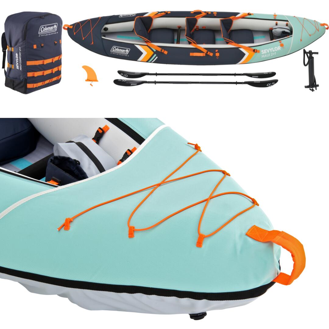 Kayak Kit Maui Sevylor - 3 personnes - Gonflable 3/7