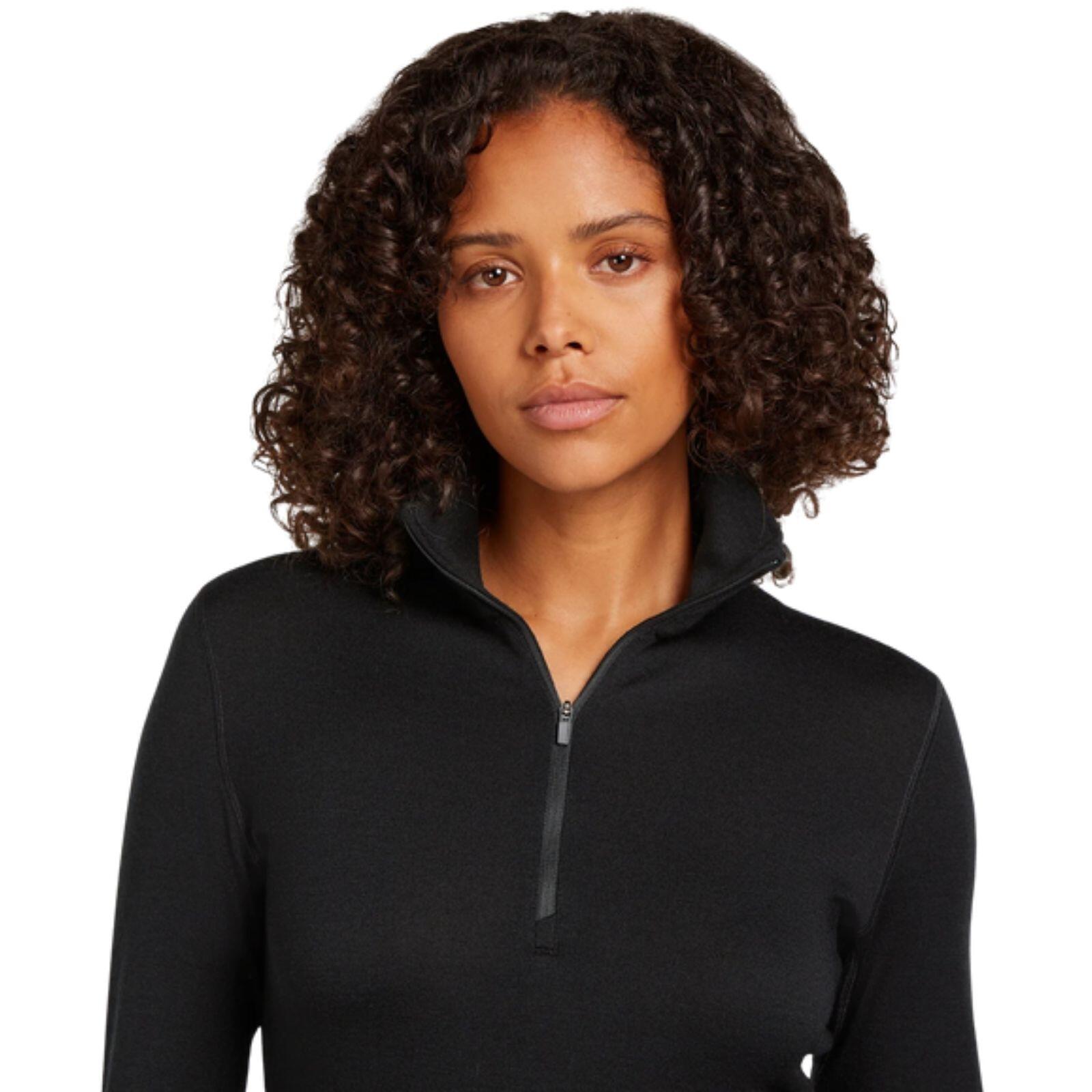 Technical Baselayer Top Icebreaker Women Merino 260 Tech LS Half Zip 2025 4/7