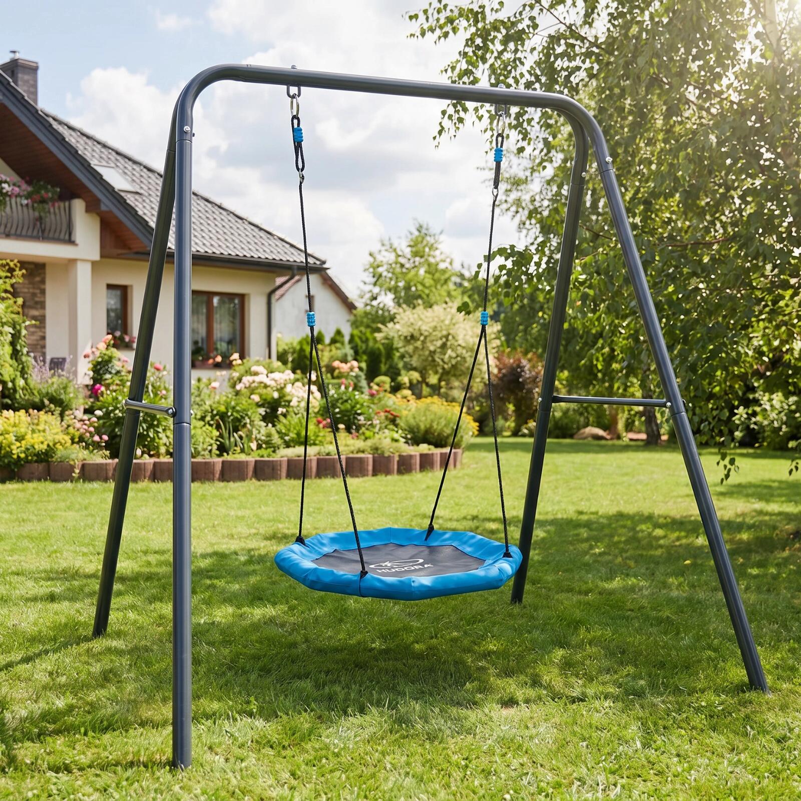 Huśtawka typu Bocianie Gniazdo Hudora Nest Swing Octagon 110